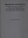 Bibliographia praesocratica. A Bibliographical Guide to the Studies of Early Greek Philosophy in its Religious and Scientific Contexts