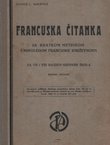 Francuska čitanka sa kratkom metrikom i pregledom francuske književnosti za VII i VIII razred srednjih škola (2.izd.)