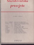 Starohrvatska prosvjeta, III. serija 4/1955