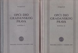 Opći dio građanskog prava I-II