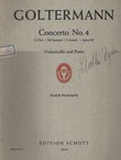 Concerto No. 4 G-Dur / Sol majeur / G major - opus 65. Violoncello und Piano (Rudolf Hindemith)