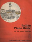Italian Piano Music for the Young Musician
