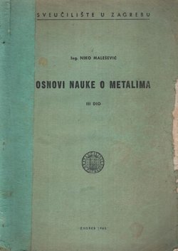 Osnovi nauke o metalima III