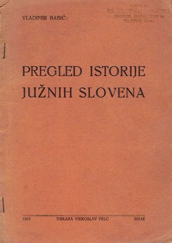 Pregled istorije južnih Slovena