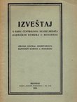 Izveštaj o radu Centralnog sekretarijata radničkih komora u Beogradu