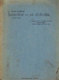 Samobor - za slobodu. Povjesna crtica