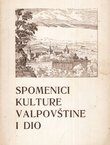 Spomenici kulture Valpovštine I.dio