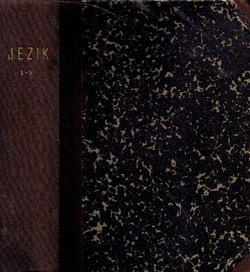 Jezik. Časopis za kulturu hrvatskoga književnog jezika I/1-5/1952 - V/1-5/1956-57