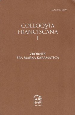 Zbornik fra Marka Karamatića (Colloquia franciscana I)