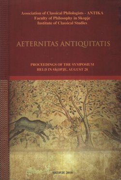 Aeternitas antiquitatis (Proceedings)