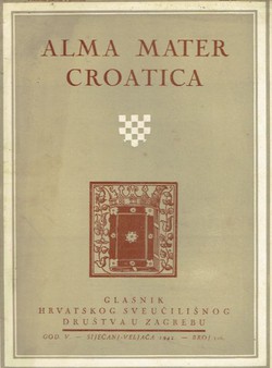 Alma mater croatica V/5-6/1942