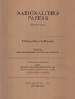 Ethnopolitics in Poland (Nationalities Papers 1/XXII/1994)
