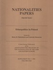 Ethnopolitics in Poland (Nationalities Papers 1/XXII/1994)