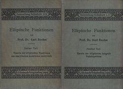 Elliptische Funktionen I-II