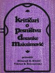 Kritičari o pesništvu Desanke Maksimović