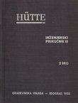 Hütte. Inžerenjski priručnik III. knjiga II. deo (27.izd.)