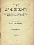 Cvet vsake mudrosti. Najstarije hrvatsko umjetno sačuvano književno djelo iz 14. vijeka