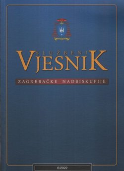 Službeni vjesnik Zagrebačke nadbiskupije 6/2022