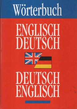 Wörterbuch Englisch-Deutsch, Deutsch-Englisch