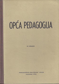 Opća pedagogija (9.izd.)