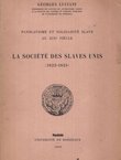 La societe des slaves unis (1823-1825)