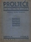 Proljeće. Glazba za mladež III/4/1941-42