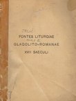 Fontes liturgiae glagolitico-romanae XVII saeculi