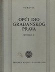 Opći dio građanskog prava I.