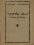 Kanonsko pravo (Obzirom na Codex)