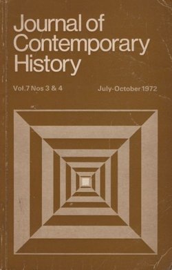 Journal of Contemporary History 7/3-4/1972