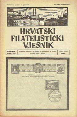 Hrvatski filatelistički vjesnik I/10-11/1940