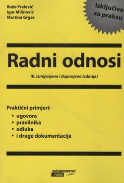 Radni odnosi (2.izmj. i dop.izd.)
