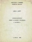 Srednjovjekovni zabati oltarskih pregrada u Dalmaciji (Magistarski rad)
