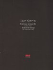 Izabrane popijevke za glas i klavir / Selected Songs for Voice and Piano
