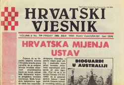 Hrvatski vjesnik 8/334/1990