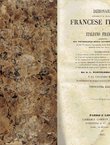 Dizionario portatile e di pronunzia francese italiano e italiano francese