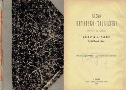 Rječnik hrvatsko-talijanski (3.poprav.izd.)