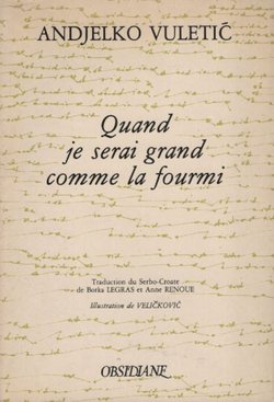 Quand je serai grand comme la fourmi