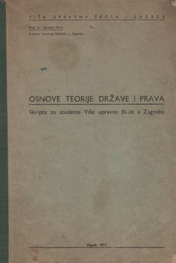 Osnove teorije države i prava