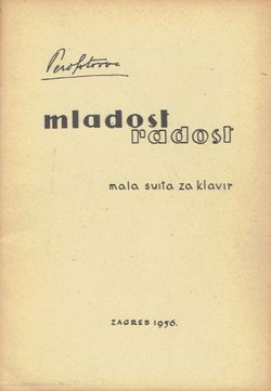 Mladost radost. Mala suita za klavir