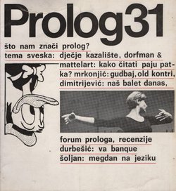 Prolog 31/1977 (Tema sveska: dječje kazalište)