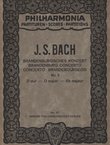 Brandenburgisches Konzert / Brandenburg Concerto / Concerto Brandebourgeois No. 5 (D dur / D major / Re majeur)