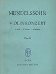 Violinkonzert (e moll - E minor - mi mineur). Opus 64