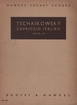 Capriccio italien. Opus 45
