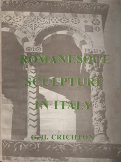 Romanesque Sculpture in Italy