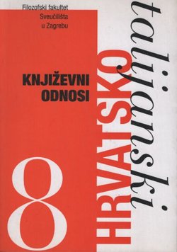 Hrvatsko-talijanski književni odnosi. Zbornik VIII.
