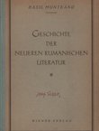 Geschichte der neuren rumanischen Literatur
