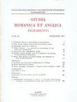 Studia romanica et anglica zagrabiensia 40/1975