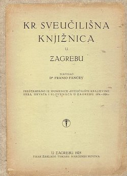 Kr. sveučilišna knjižnica u Zagrebu