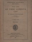 Ab Urbe condita. Libri I-III